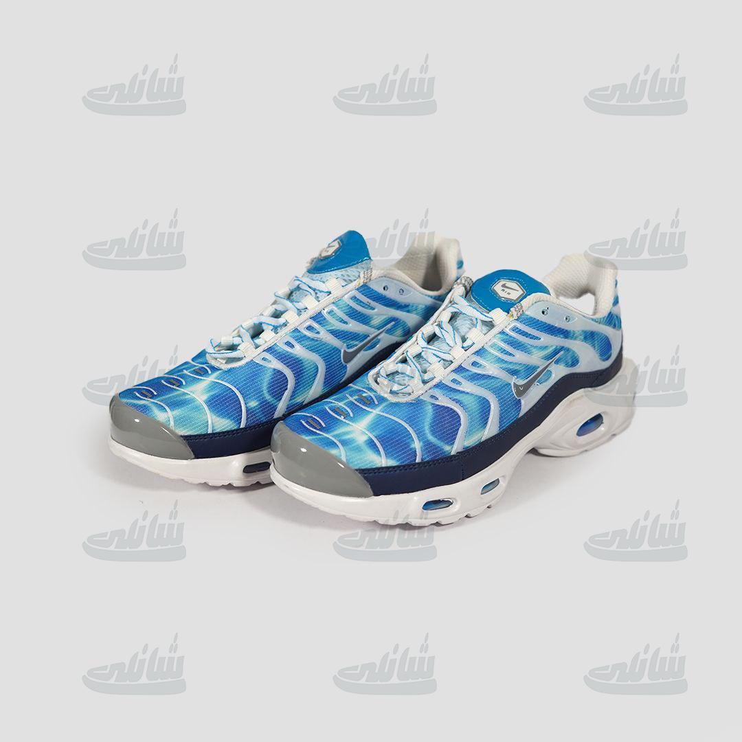 photo_6051112950581806850_y کفش کتانی مردانه آبی سفید NIKE AirMax Plus TN Ultra